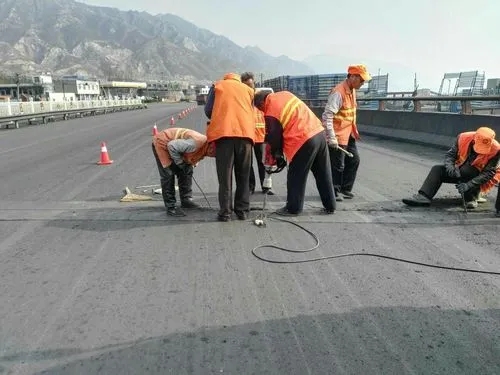 蒙山道路桥梁病害治理